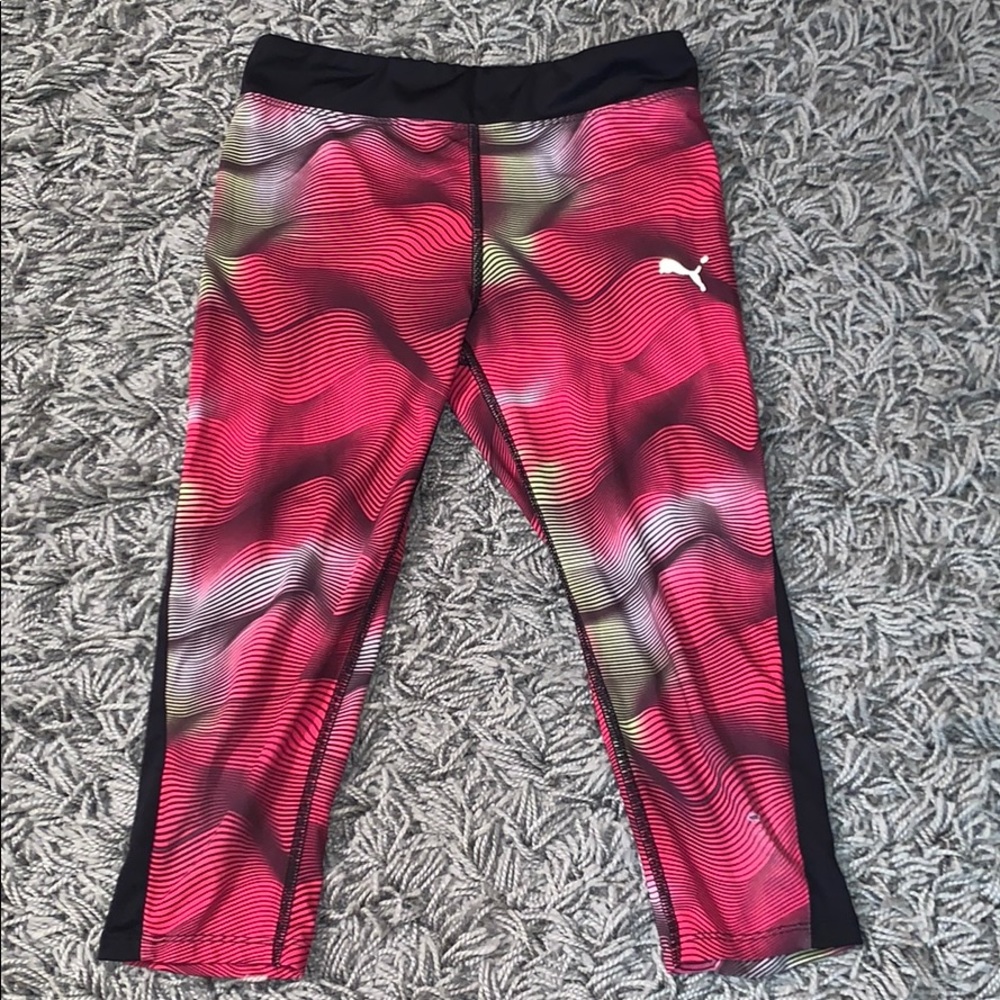 Puma mid shin leggings.